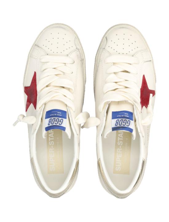 26SS 골든구스 슈퍼스타 스니커즈 GMF01003F008137 12378 WHITE RED PLATINUM - GOLDEN GOOSE