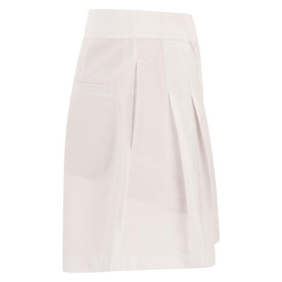 26SS 브루넬로 쿠치넬리 숏팬츠 ML944P9238 WHITE - BRUNELLO CUCINELLI