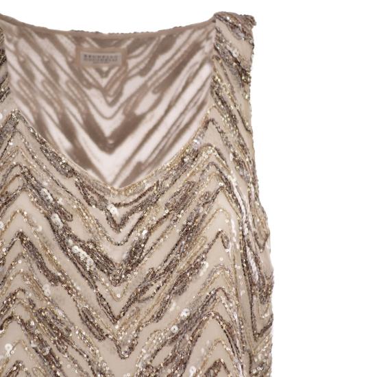 26SS 브루넬로 쿠치넬리 폴로 티셔츠 MF940HN602 BEIGE - BRUNELLO CUCINELLI