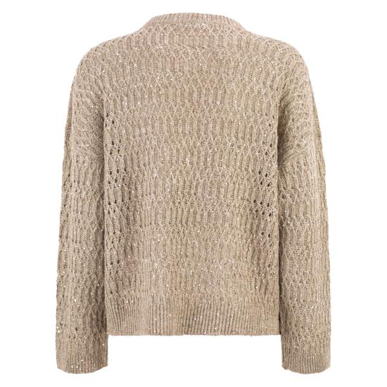 26SS 브루넬로 쿠치넬리 스웨터 MCO564700 SAND - BRUNELLO CUCINELLI