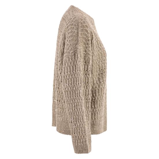 26SS 브루넬로 쿠치넬리 스웨터 MCO564700 SAND - BRUNELLO CUCINELLI