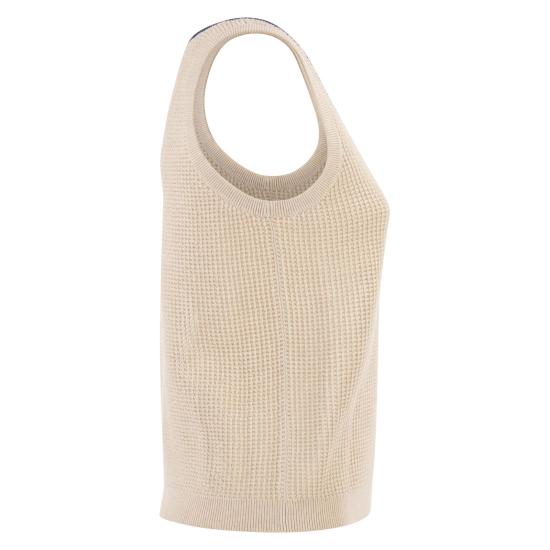 26SS 브루넬로 쿠치넬리 폴로 티셔츠 M19225720 WHITE BLUE - BRUNELLO CUCINELLI