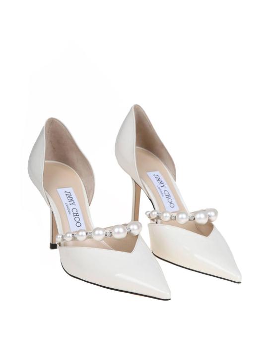 26SS 지미추 힐/펌프스 AURELIE85XKMLATTE White - JIMMY CHOO