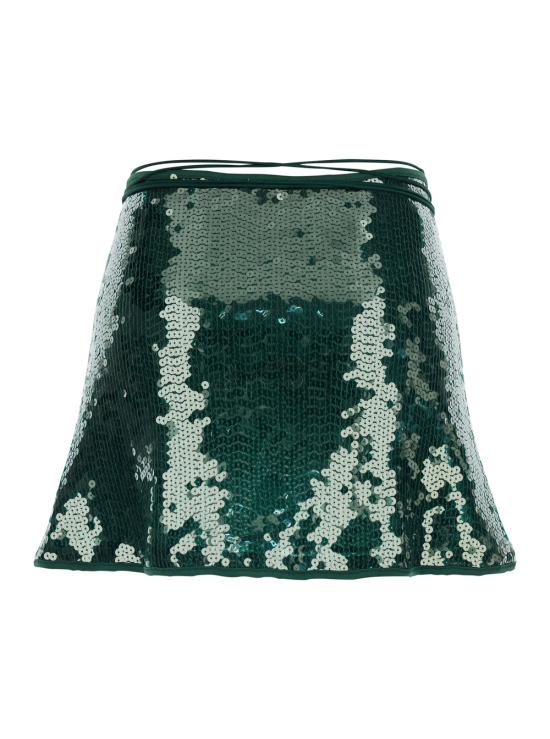 26SS 오세리 미디 스커트 AGF257GREEN Green - OSÉREE