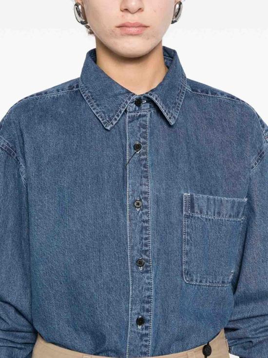 26SS 던스트 셔츠 UDSH6A102B2 Blue - DUNST