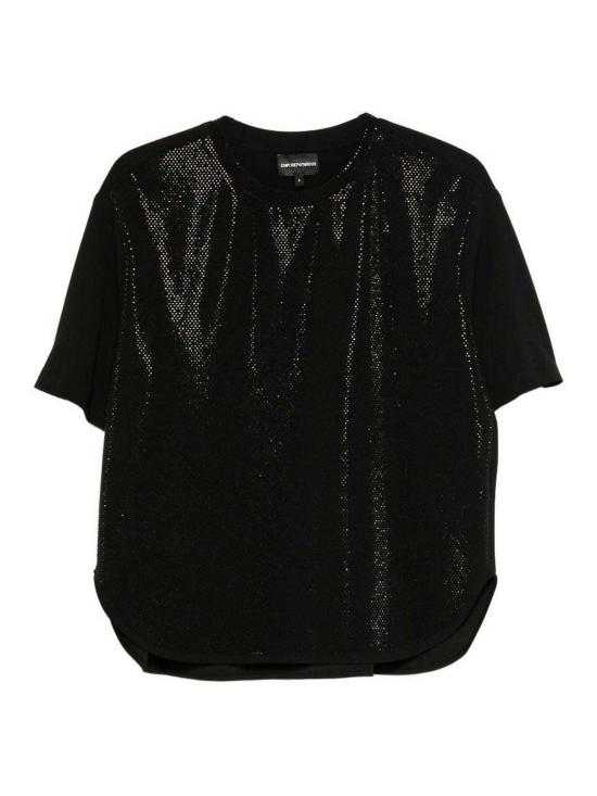 26SS 엠포리오 아르마니 반팔 티셔츠 EW003187AF20632UC001 Black