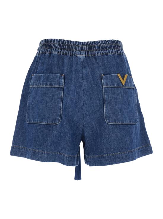 26SS 발렌티노 가라바니 숏팬츠 8B3DD5509YA558 Blu - VALENTINO GARAVANI