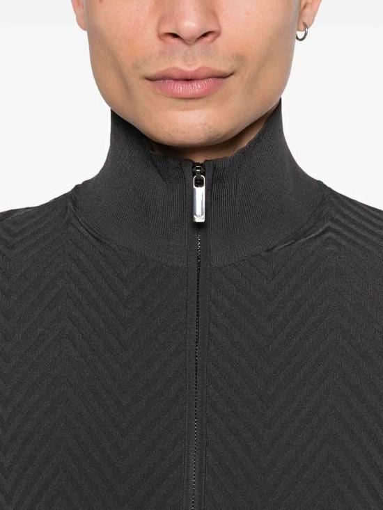 26SS 엠포리오 아르마니 가디건 EM004670AF23759U8168 Black - EMPORIO ARMANI