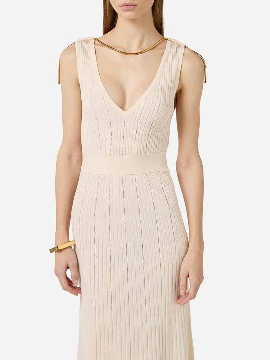  엘리자베타프랜치 미디 스커트 AM18S61E2193 White - ELISABETTA FRANCHI