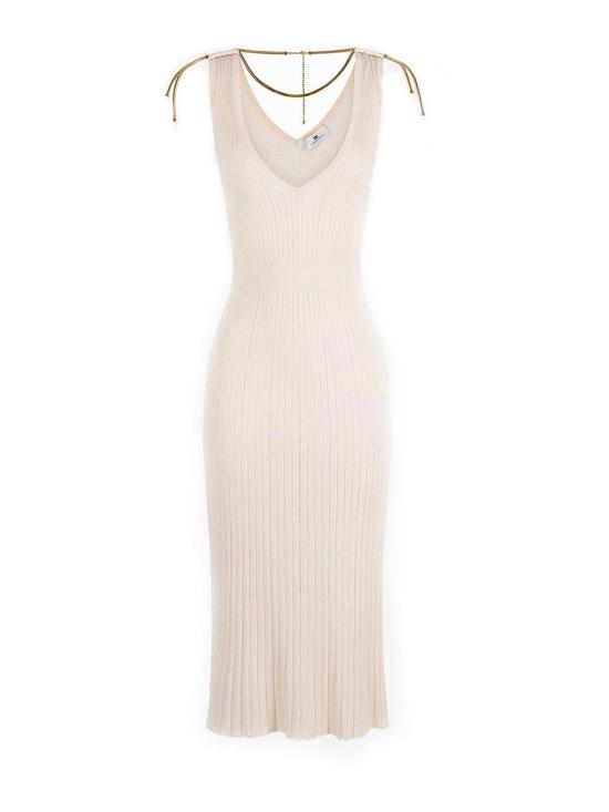  엘리자베타프랜치 미디 스커트 AM18S61E2193 White