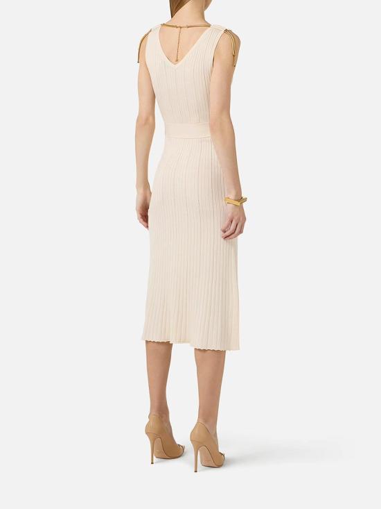  엘리자베타프랜치 미디 스커트 AM18S61E2193 White - ELISABETTA FRANCHI