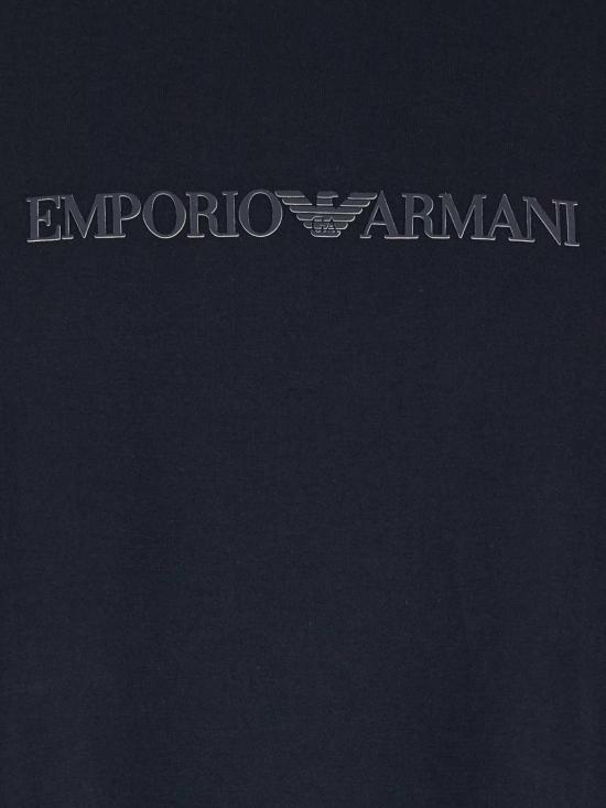 26SS 엠포리오 아르마니 반팔 티셔츠 EM004583AF13669MB563 Blue - EMPORIO ARMANI