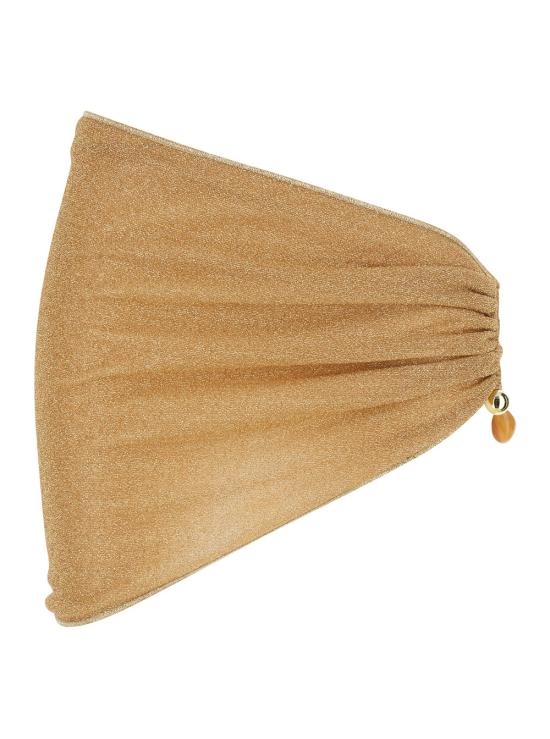 26SS 오세리 숏 스커트 HPS261GOLD Metallic