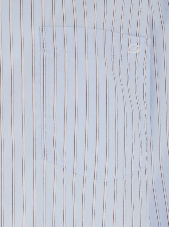 26SS 던스트 긴팔 셔츠 UDSH6A104B2SKYBLUESTRIPE Light blue - DUNST