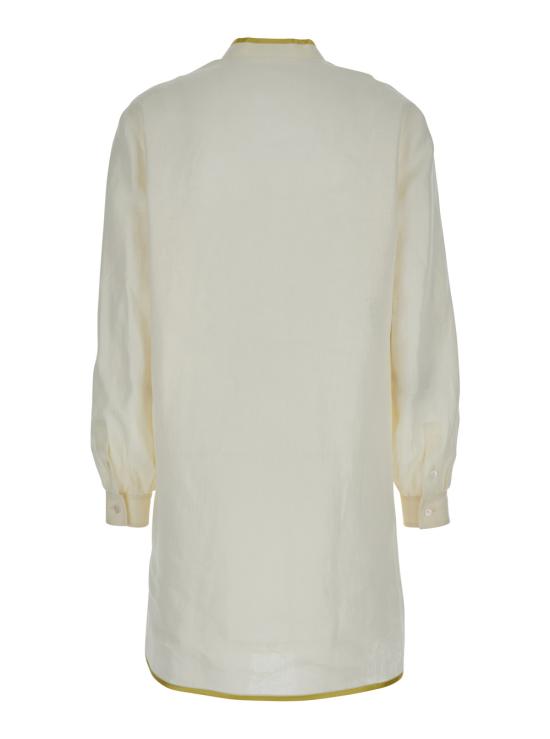 26SS 발렌티노 가라바니 미디 원피스 8B3VAJS59M4AM0 White - VALENTINO GARAVANI