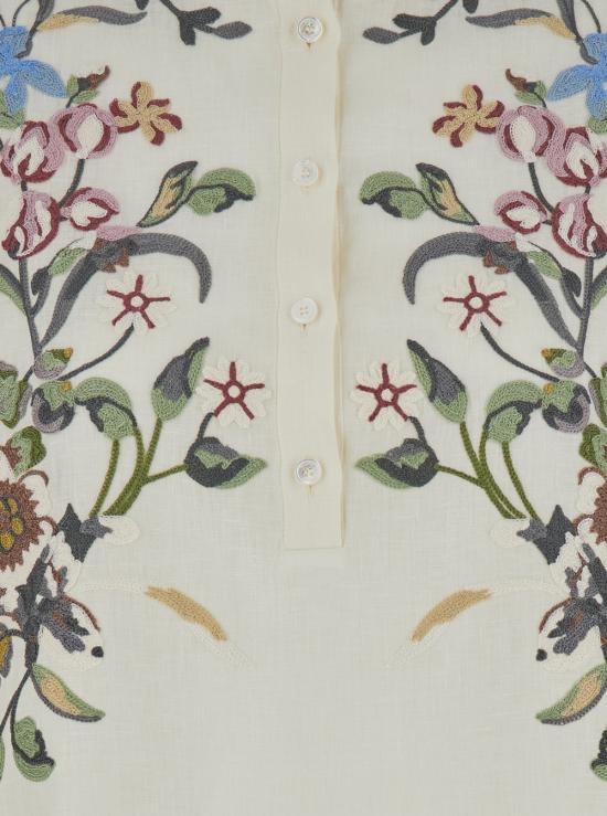 26SS 발렌티노 가라바니 미디 원피스 8B3VAJS59M4AM0 White - VALENTINO GARAVANI