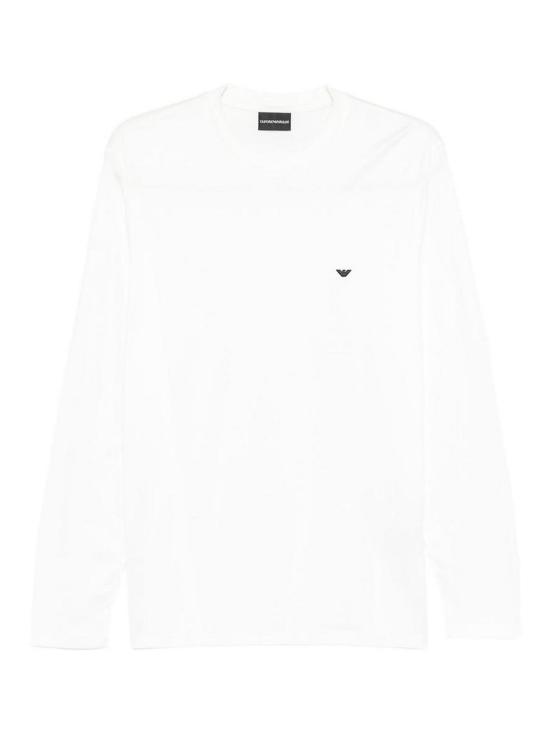 26SS 엠포리오 아르마니 반팔 티셔츠 EM004591AF13747U0003 White