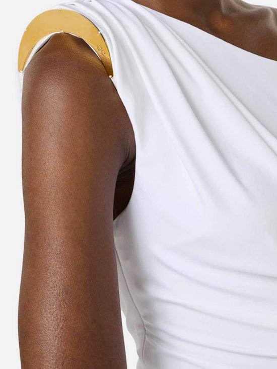  엘리자베타프랜치 민소매 티셔츠 BO01361E2360 White - ELISABETTA FRANCHI