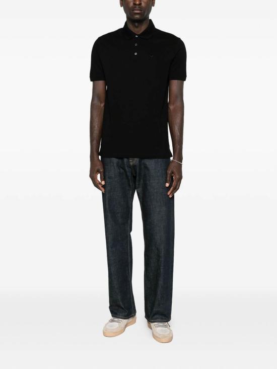 26SS 엠포리오 아르마니 폴로 티셔츠 EM004643AF12955UC001 Black - EMPORIO ARMANI