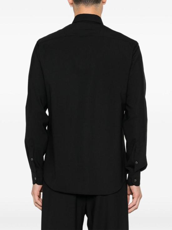 26SS 알마니 긴팔 셔츠 EM000099TE19332UC001 Black - ARMANI