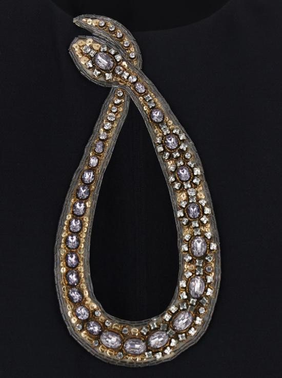 26SS 발렌티노 가라바니 미디 원피스 8B0VAKD51CFCRC Black - VALENTINO GARAVANI