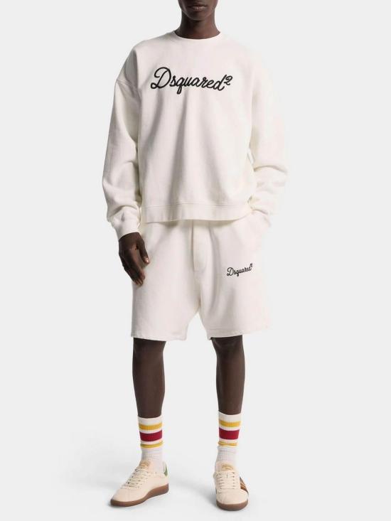 26SS 디스퀘어드2 숏팬츠 S74MU0969D25029100 White - DSQUARED2