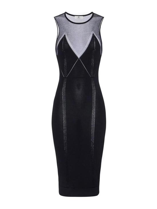  엘리자베타프랜치 미디 스커트 AM91Q61E2110 Black