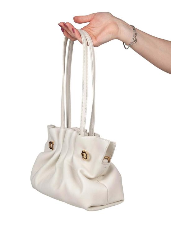 26SS 살바토레 페라가모 숄더백 219959 White - SALVATORE FERRAGAMO