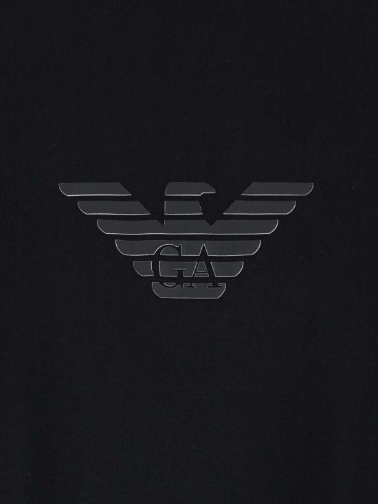 26SS 엠포리오 아르마니 반팔 티셔츠 EM004583AF13669MC539 Black - EMPORIO ARMANI