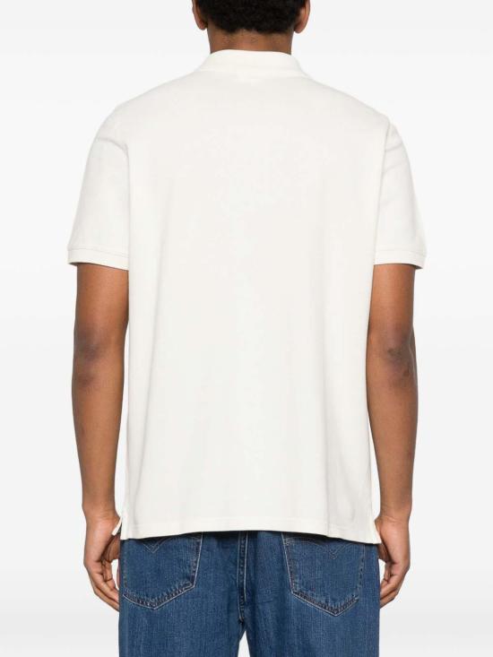 26SS 메종키츠네 폭스 헤드 레귤러 폴로 티셔츠 PM00209KP00020063 Beige - MAISON KITSUNE