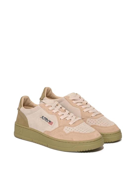 26SS 오트리 메달리스트 로우 스니커즈 AULWTS11 Light Beige - AUTRY