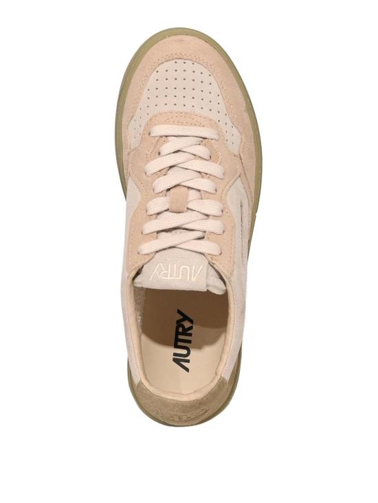 26SS 오트리 메달리스트 로우 스니커즈 AULWTS11 Light Beige - AUTRY