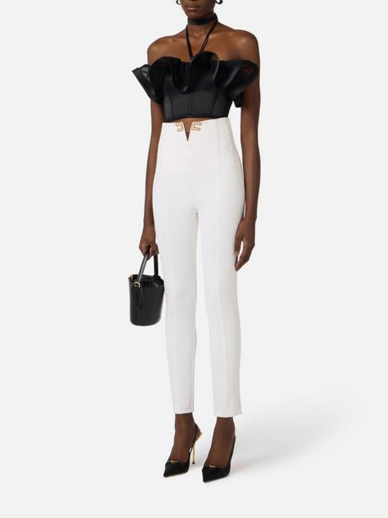  엘리자베타프랜치 레깅스 PA16361E2360 White - ELISABETTA FRANCHI