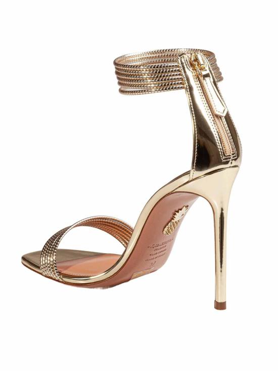 26SS 아쿠아주라 샌들 SWYHIGS0SSYSOG Gold - AQUAZZURA