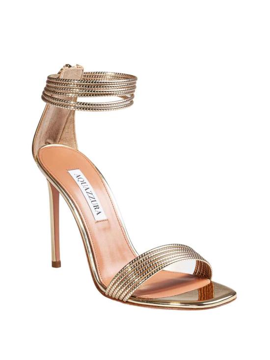 26SS 아쿠아주라 샌들 SWYHIGS0SSYSOG Gold - AQUAZZURA