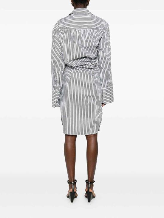 26SS 이로 미디 원피스 LAZULWP33MUL57 Blue - IRO