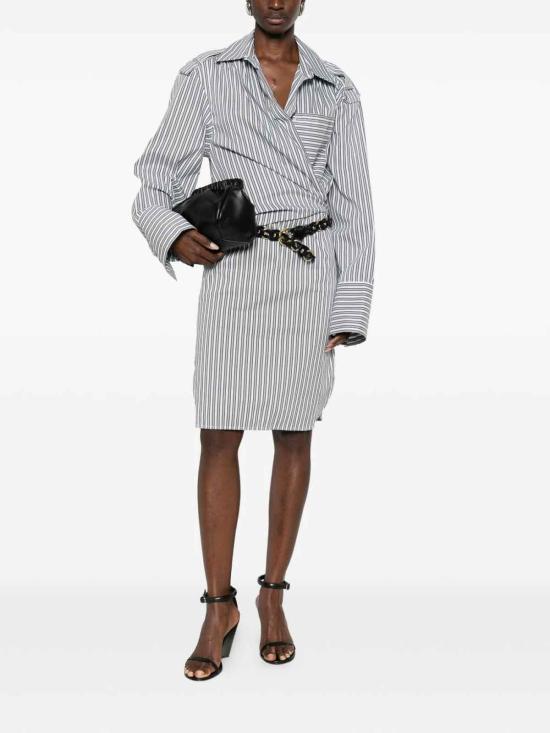 26SS 이로 미디 원피스 LAZULWP33MUL57 Blue - IRO