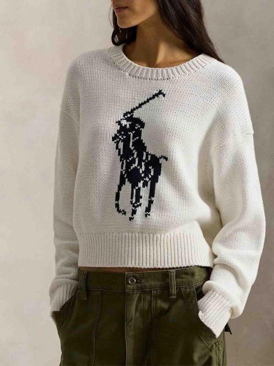 26SS 폴로 랄프로렌 스웨터 211A96234002 White - POLO RALPH LAUREN
