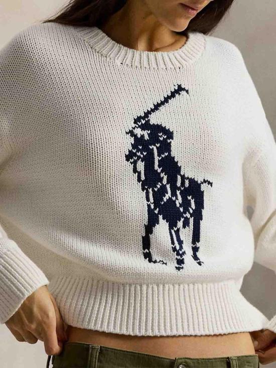26SS 폴로 랄프로렌 스웨터 211A96234002 White - POLO RALPH LAUREN