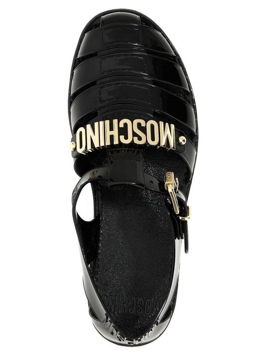  모스키노 샌들 MA16501G1HM20000 Black - MOSCHINO