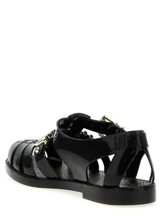  모스키노 샌들 MA16501G1HM20000 Black - MOSCHINO