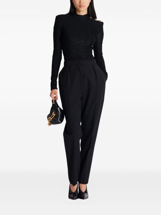 26SS 발망 민소매 티셔츠 GF1AR962JL420PA Black - BALMAIN