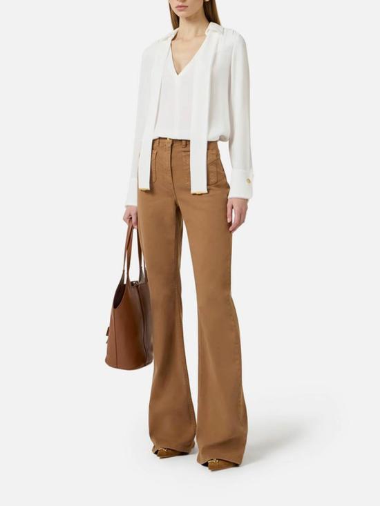  엘리자베타프랜치 셔츠 CA14661E2360 White - ELISABETTA FRANCHI