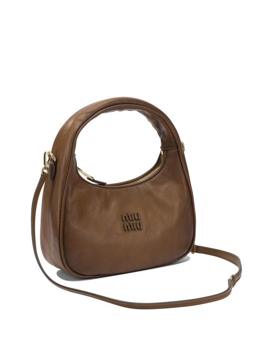 26FW 미우미우 토트백 5BC1252IERF0046 V OMF Brown - MIU MIU