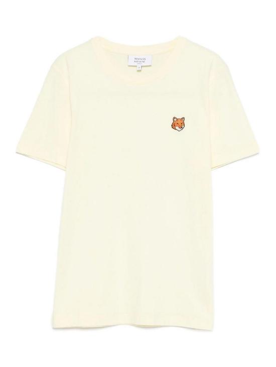 26SS 메종키츠네 폭스 헤드 레귤러 폴로 티셔츠 PW00113KJ70260424 Yellow