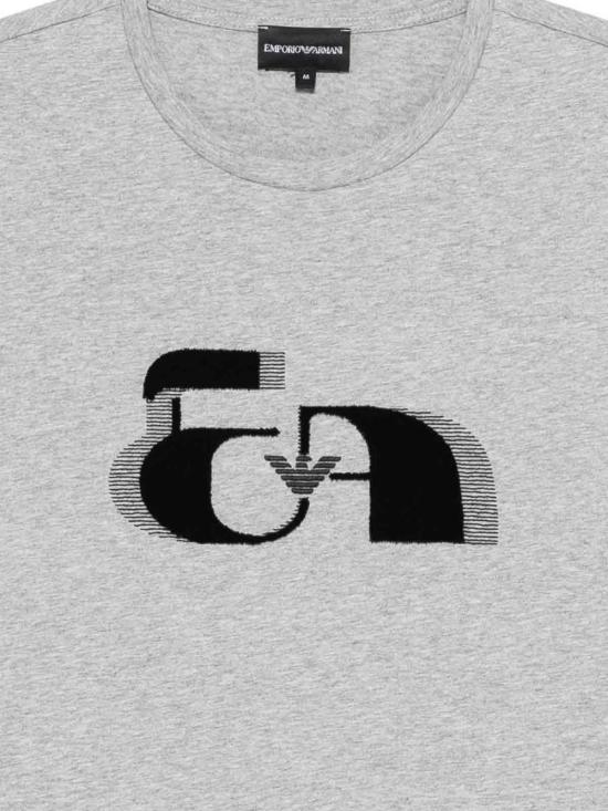 26SS 알마니 반팔 티셔츠 EM004760AF14795F8004 Grey - ARMANI