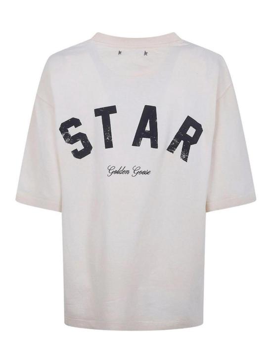 26FW 골든구스 반팔 티셔츠 GUP01873P00241811616 White - GOLDEN GOOSE