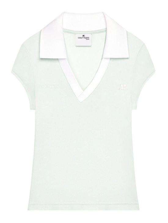 26SS 쿠레쥬 폴로 티셔츠 126JPO057JS0195B216 Blue