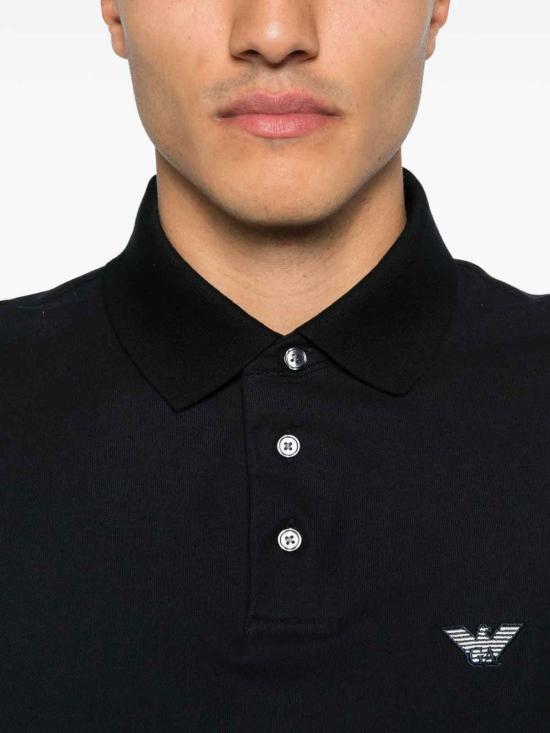 26SS 엠포리오 아르마니 폴로 티셔츠 EM005358AF10497UB118 Blue - EMPORIO ARMANI