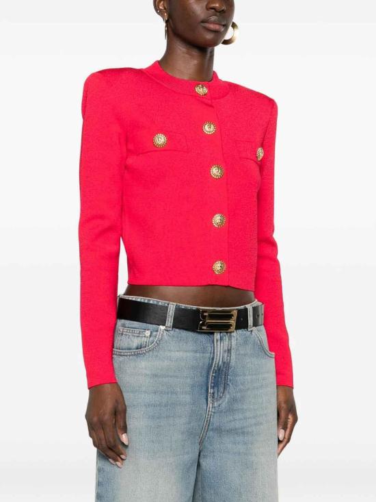 26SS 발망 가디건 GF1KL000KJ434PK Multicolour - BALMAIN